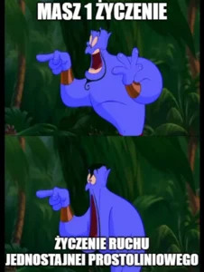 Ruch jednostajny prostoliniowy